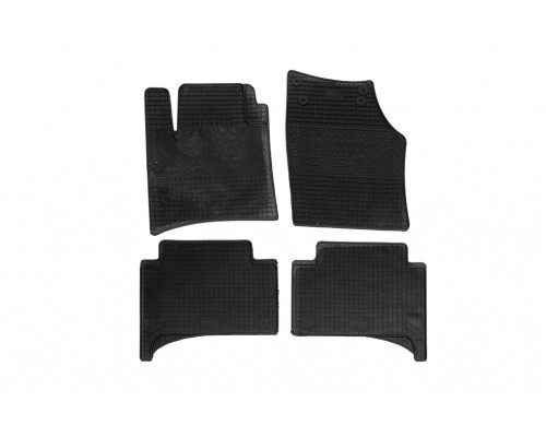 Porsche Cayenne 2003-2010 Гумові килимки (4 шт, Polytep) - 55988-11
