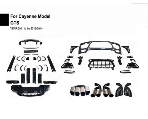Комплект обвісів (2010-2015, GTS) для Porsche Cayenne 2010-2017