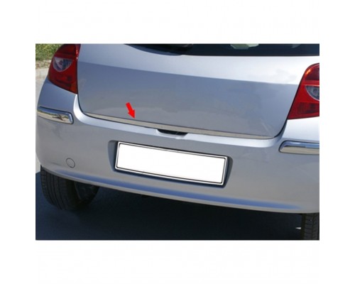 Кромка багажника (нерж.) для Renault Clio III 2005-2012 - 48778-11