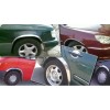Накладки на арки (4 шт, нерж) для Renault Symbol 2008-2013