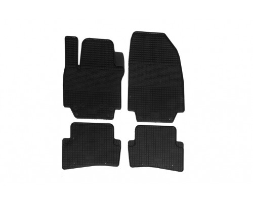 Резиновые коврики с бортом (4 шт, Polytep) для Renault Clio IV 2012-2019 гг.