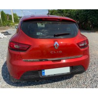 Кромка багажника (HB, нерж) для Renault Clio IV 2012-2019
