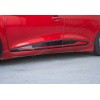 Renault Clio IV 2012-2019 Молдинг дверной прямой (4 шт, нерж) Хром - 61177-11