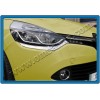 Renault Clio IV 2012-2019 Накладки на фары (2 шт, нерж.) - 49737-11