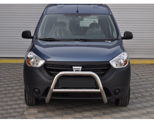 Кенгурятник WT006 (нерж.) для Renault Dokker 2013+