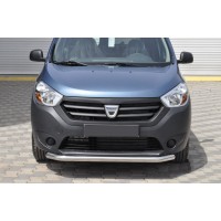 Передній захист ST008 (нерж.) для Renault Dokker 2013+