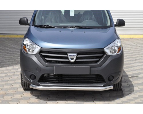 Передній захист ST008 (нерж.) для Renault Dokker 2013+