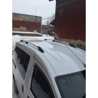 Рейлінги Хром Металева ніжка для Renault Dokker 2013+