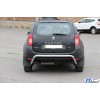 Задня дуга скоба AK007 (нерж.) для Renault Duster 2008-2017