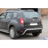 Задня дуга скоба AK007 (нерж.) для Renault Duster 2008-2017