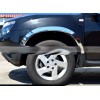 Розширювачі арок вузькі (4 шт, мат) Чорний мат для Renault Duster 2008-2017 - 79063-11