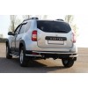 Задня дуга AK005-Special (нерж.) для Renault Duster 2008-2017