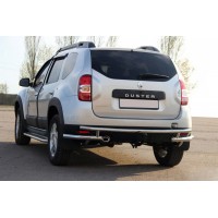 Задня дуга AK005-Special (нерж.) для Renault Duster 2008-2017