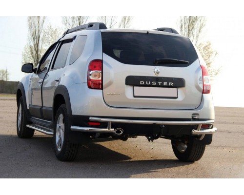 Задня дуга AK005-Special (нерж.) для Renault Duster 2008-2017