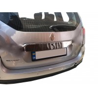 Планка над номером Цілісна (нерж.) для Renault Duster 2008-2017