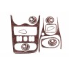 Накладки на панель (2008-2013) Карбон для Renault Duster 2008-2017 - 77785-11