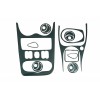 Накладки на панель (2008-2013) Карбон для Renault Duster 2008-2017 - 77785-11