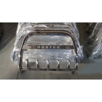 Кенгурятник RNDT.09.F1-58.6 (нерж.) для Renault Duster 2008-2017
