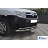 Передній захист ST017 (нерж.) для Renault Duster 2008-2017