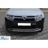 Передній захист ST017 (нерж.) для Renault Duster 2008-2017