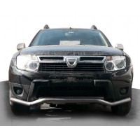 Передній захист ST012 (нерж.) для Renault Duster 2008-2017