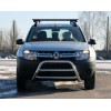 Кенгурятник WT022 (нерж) для Renault Duster 2008-2017