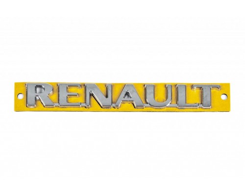 Надпись Renault 5255A (131мм на 16мм) для Renault Duster 2008-2017 гг.