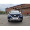 Кенгурятник без напису WT003 (нерж.) для Renault Duster 2018+