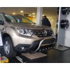 Кенгурятник без напису WT003 (нерж.) для Renault Duster 2018+
