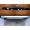 Накладка на задний бампер Carmos V1 (нерж) для Renault Duster 2018+ - 60341-11
