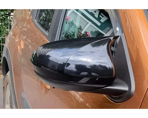 Накладки на зеркала BMW-Style (2 шт) для Renault Duster 2018-2024 гг