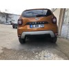 Накладки на задні рефлектори 2 шт, нерж) Carmos - Турецька сталь для Renault Duster 2018+ - 74333-11