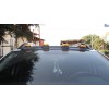 Козырек лобового стекла V2 (LED, черный мат) для Renault Duster 2018↗ гг.