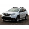 Передняя защита F3-10 (нерж.) для Renault Duster 2018+ - 75279-11
