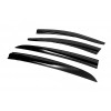 Ветровики (4 шт, Sunplex Sport) для Renault Fluence 2009+ - 80632-11