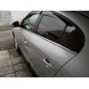 Нижняя окантовка стекол (4 шт, нерж) OmsaLine - Итальянская нержавейка для Renault Fluence 2009+ - 54005-11