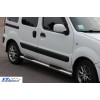 Бічні труби BB002 (2 шт., нерж.) для Renault Kangoo 1998-2008