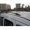 Рейлінги чорні Стандартна база, Чавунні ніжки для Renault Kangoo 2008-2020