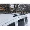 Перемички на рейлінг під ключ (2 шт) Сірий для Renault Kangoo 2008-2019 - 58003-11