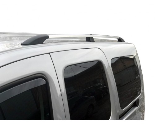 Рейлінги хром Стандартна база, Чавунні ніжки для Renault Kangoo 2008-2020