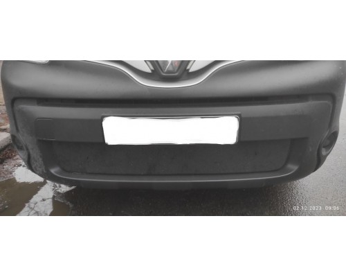 Зимняя нижняя решетка (2013+) Глянцевая для Renault Kangoo 2008-2019 - 61284-11