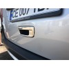 Renault Kangoo 2008-2019 Накладка на ручку двери багажника (нерж.) Carmos - Турецкая сталь - 52645-11