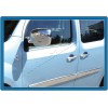 Накладки на зеркала 2008-2013 (2 шт) OmsaLine - Итальянская нержавейка для Renault Kangoo 2008-2019 - 49607-11