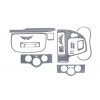 Накладки на панель Дерево для Renault Kangoo 2008-2019 - 52489-11