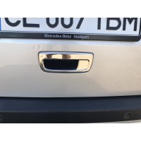 Renault Kangoo 2008-2019 Накладка на ручку дверей багажника (нерж.) OmsaLine - Італійська нержавіюча сталь