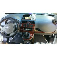 Накладки на панель Дерево для Renault Kangoo 2008-2019