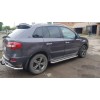 Бічні пороги Premium (2 шт., нерж.) 60 мм для Renault Koleos 2008-2016