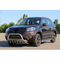 Кенгурятник WT003 (нерж.) для Renault Koleos 2008-2016