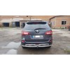 Задня дуга AK002-1 (нерж) для Renault Koleos 2008-2016