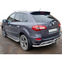 Задня дуга AK002-1 (нерж) для Renault Koleos 2008-2016